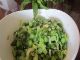 Irish Asparagus, Leeks With Mint