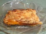 Peach Crumb Bars. Photo by Ceezie