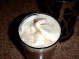 Ice cream and coffee malt