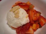 Strawberry Salsa Sundaes