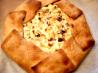 Goat Cheese and Mushroom Tart. Recipe by Lvs2Cook