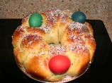 Tsoureki - Greek Easter Bread (Bread Machine Recipe)