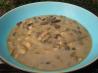 Creamy Mushroom Soup With Little White Beans