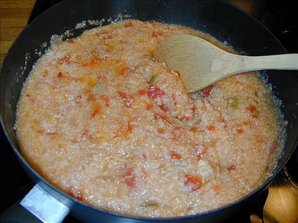 Cajun Grits. Photo by Barb Gertz