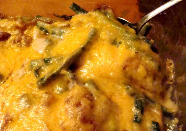 Paula Deen's Green Bean Casserole. Photo by Lvs2Cook