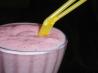 Pink & Orange Sunrise Smoothie. Recipe by Nif