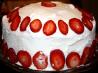 Easy Dreamy Strawberry Cream Cake. Recipe by BecR