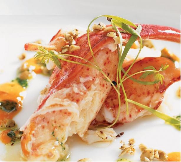 Deconstructed Lobster Bisque. Photo by College Girl