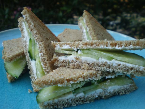 Hannah's Cucumber Tea Sandwiches. Photo by breezermom