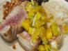 Grilled Tuna Steaks With Mango Salsa. Recipe by under12parsecs