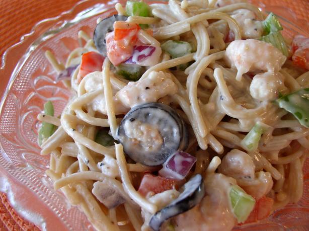 Shrimp Pasta Salad. Photo by Bayhill