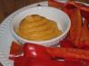 Spicy Roasted Red Pepper Hummus. Recipe by SarahKaye