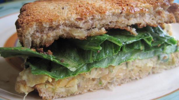 Chickpea Salad Sandwich. Photo by magpie diner
