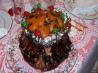 Crown Roast of Pork with Savory Fruit Stuffing. Recipe by Dee514