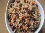 Adzuki Bean, Brown Rice Barley Salad