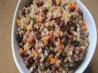 Adzuki Bean, Brown Rice Barley Salad. Recipe by magpie diner
