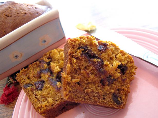 Pumpkin Bread With Mini Chocolate Chips. Photo by loof