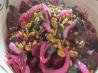 Beet Salad With Red Onion, Mint and Pistachios. Recipe by Cookgirl