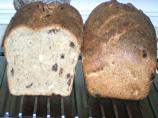Roasted Hazelnut Raisin Whole Grain Wheat Bread - Direct Method. Photo by Red Apple Guy