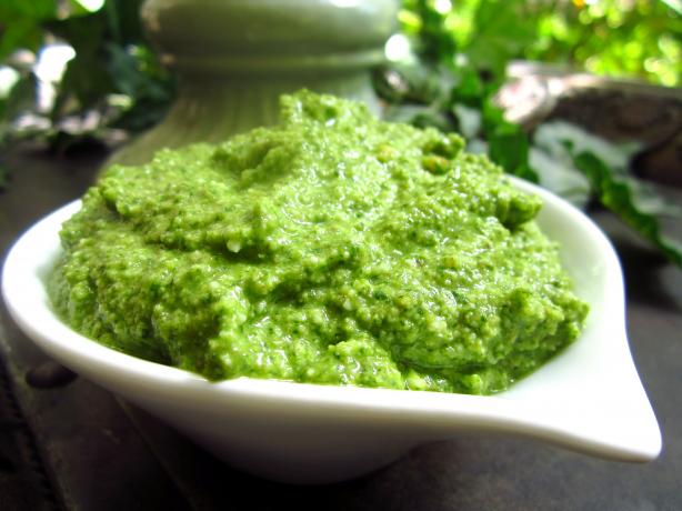 Basil-Walnut Pesto. Photo by gailanng