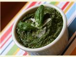 Basil-Walnut Pesto. Photo by danlynclark