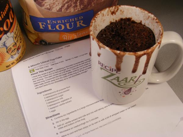 6 Minute Literal Cup-Cake. Photo by Lavender Lynn
