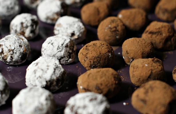 Baileys Irish Cream Truffles. Photo by CulinaryExplorer