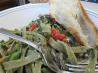 Asparagus and Spring Greens Carbonara. Recipe by Rita~