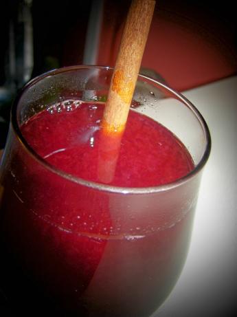Hot Raspberry Cider. Photo by Baby Kato