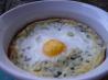 Baked Spinach and Eggs