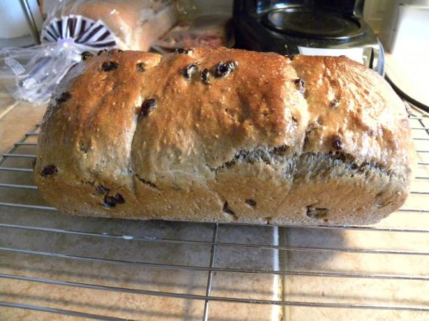 Whole Wheat Raisin Bread. Photo by haven't the slightest