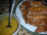Baked Spicy Chicken Tenders With Honey-Mustard Sauce