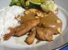 Chicken Tenders With Peanut Butter Dip. Recipe by Sydney Mike