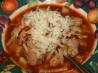 Hot Italian Sausage & Veggie Soup. Recipe by Baby Kato