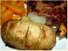 Dad's Baked Potatoes. Recipe by ROBIN PENA