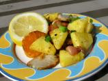 Taro, Pineapple, Sweet Potato and Bacon Chips