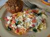 Spinach & Tomato Scrambled Egg With Feta Cheese. Recipe by Marg (CaymanDesigns)