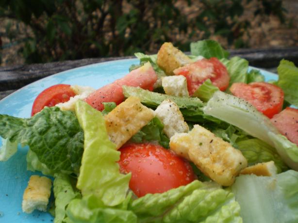 Sicilian Romaine-Tomato Salad. Photo by breezermom