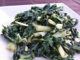 Saut&eacute;ed Swiss Chard With Garlic. Photo by K9 Owned