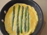 Omelet With Wild Aspargus