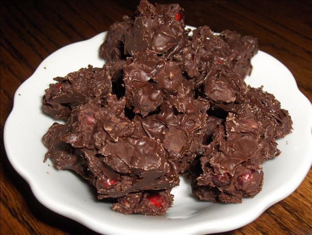 Chocolate Pomegranate Seeds. Photo by SweetySJD