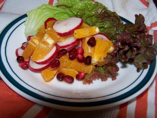 African Orange Spice Salad. Photo by Chef Jean