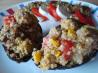 Avocados Stuffed With Quinoa, Corn and Tomato