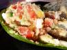 Avocados Stuffed With Quinoa, Corn and Tomato