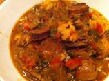 Slow Cooker Chicken & Sausage Gumbo