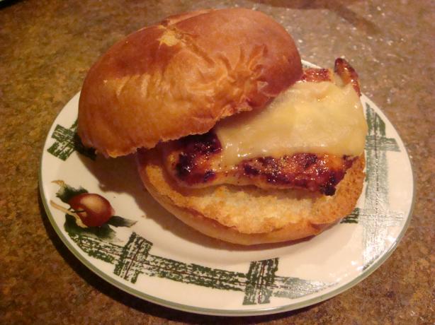 Roasted Chicken Sandwich With Rosemary and Honey Mustard Glaze. Photo by Barenaked Chef