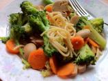 Chinese Noodle and Vegetable Stir Fry (For One)