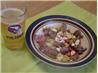 Solo Mediterranean Steak Salad. Recipe by Bill Hilbrich