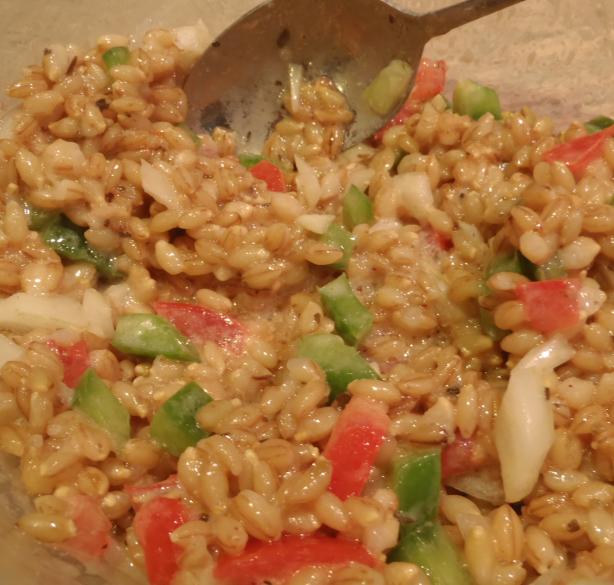 Fresh Barley Salad. Photo by Linky