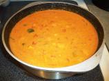 Peanut Soup With Rice and Scallions